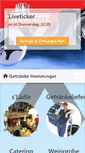 Mobile Screenshot of getraenke-hemminger.de